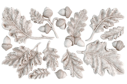 Oak Leaves & Acorns IOD Mould