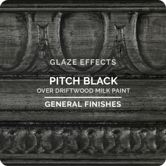 Water Based Glaze Effects - Pitch Black