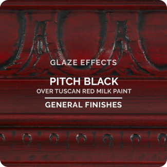 Water Based Glaze Effects - Pitch Black