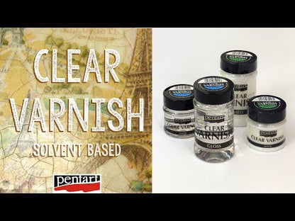 Clear Varnish Solvent-Based Gloss by Pentart - 50ml & 100ml