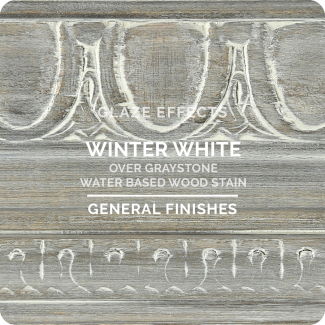 Water Based Glaze Effects - White