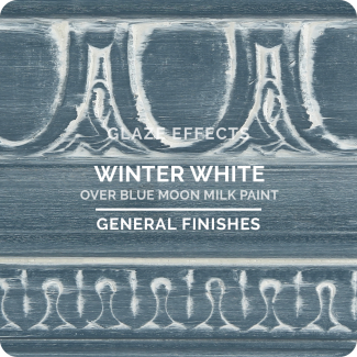 Water Based Glaze Effects - White